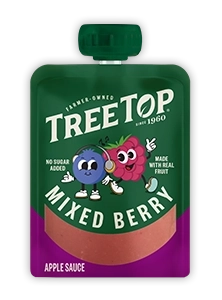 Mixed Berry Apple Sauce Pouch