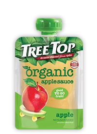 Organic No Sugar Added Apple Sauce Pouch