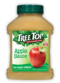 No Sugar Added Apple Sauce Jar